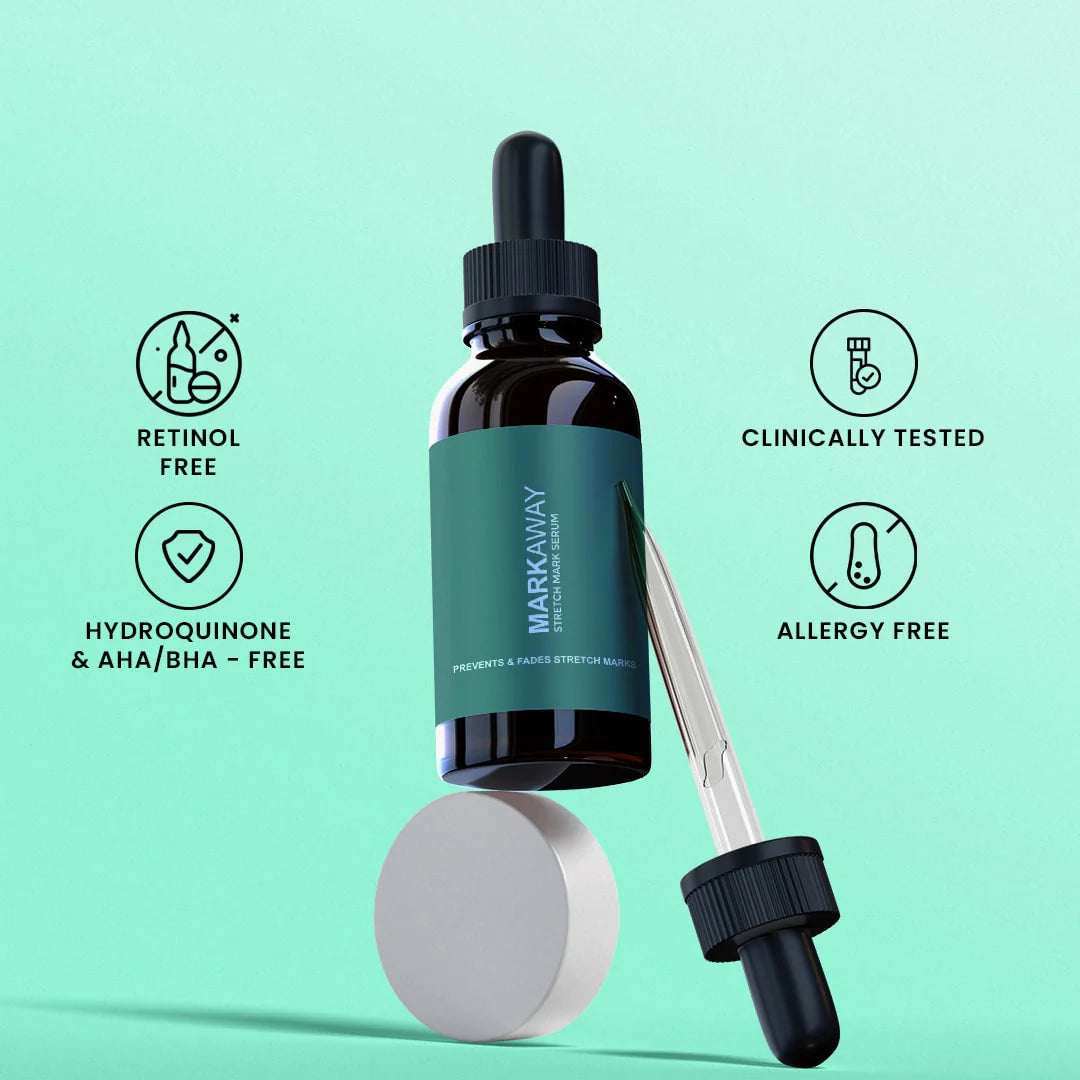 Markaway Stretch Mark Serum – Fade marks, restore confidence.