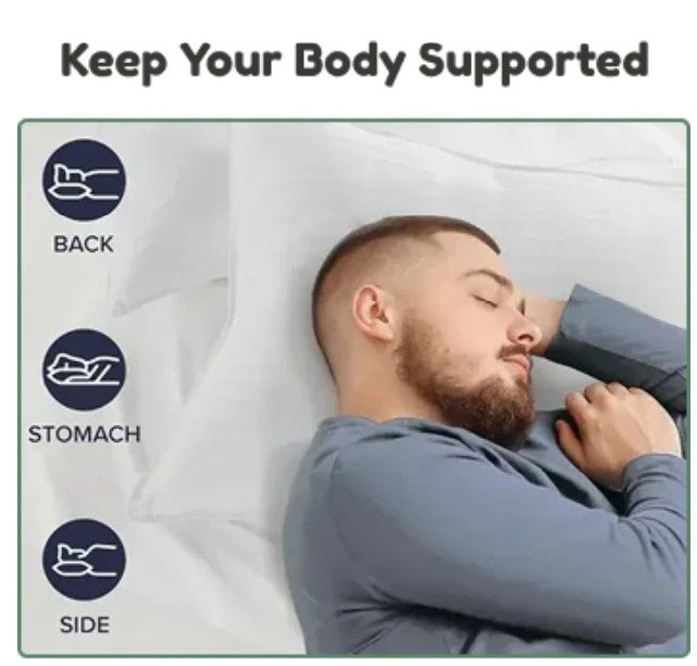 Medicated Hollow Fiber Pain Relief Pillow