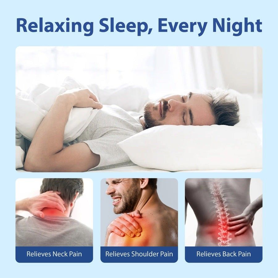Medicated Hollow Fiber Pain Relief Pillow