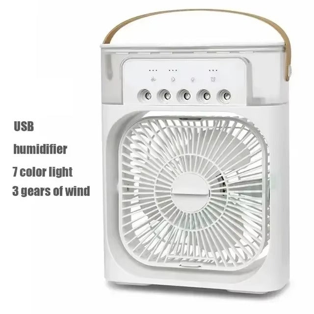 Rechargeable 4 In 1 Fan Air Mini Cooler