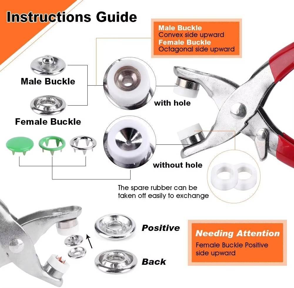 Snap Button Plier